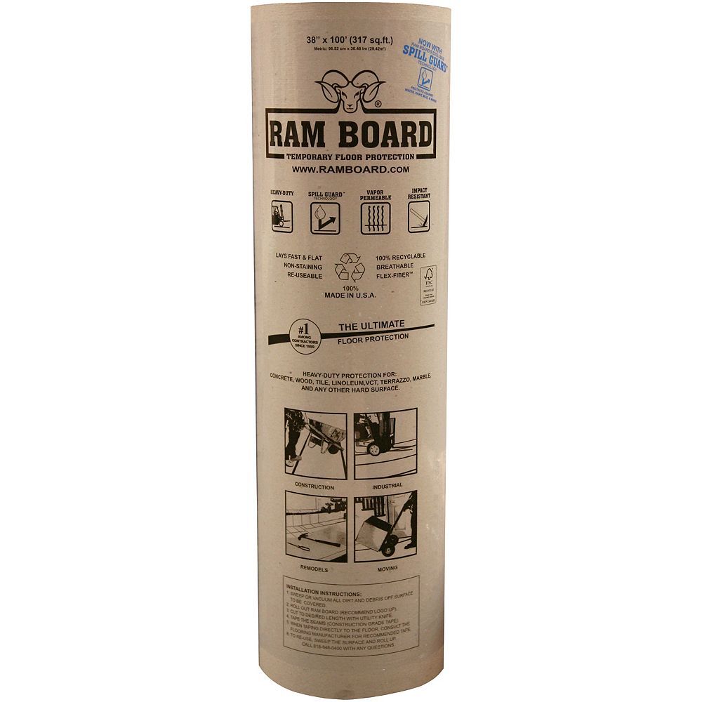 Ram Board gulvbeskyttelse fra Zepa